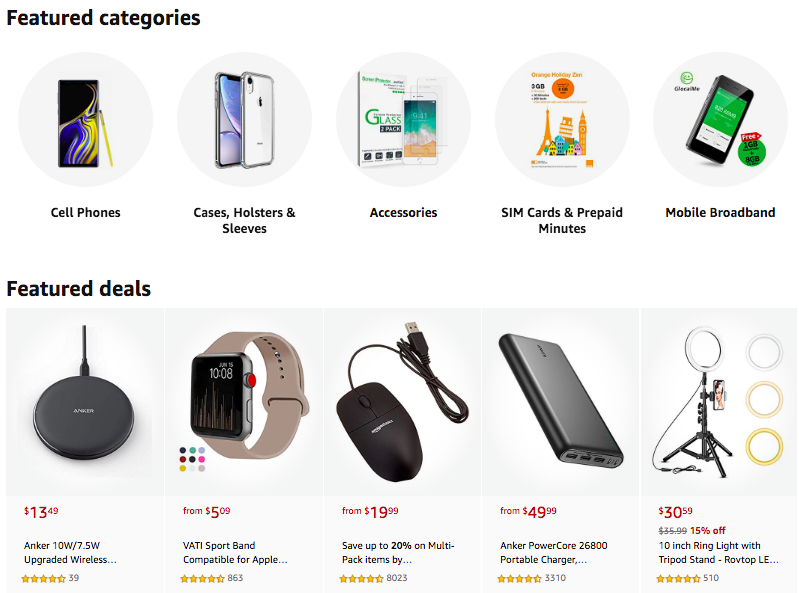 Cell Phones & Accessories - dealsinretail.com