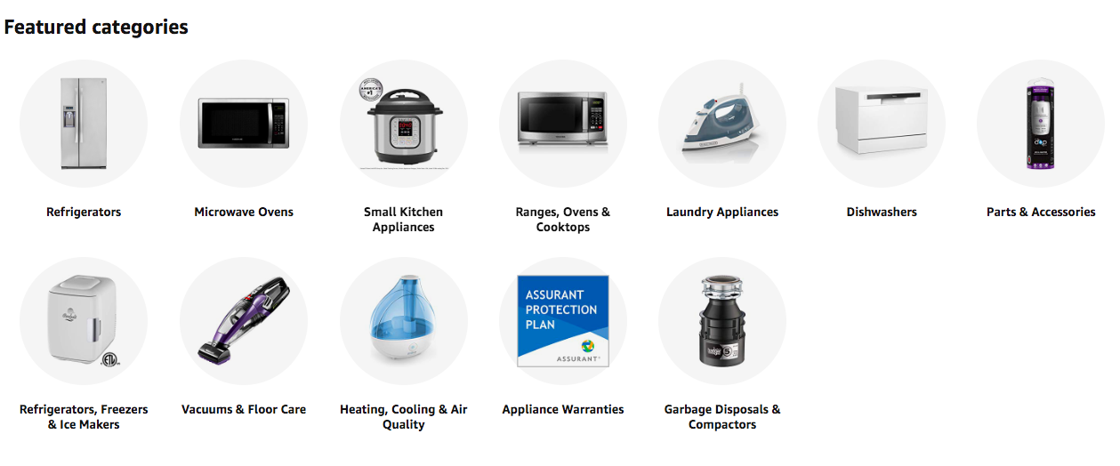 Major Appliances - dealsinretail.com