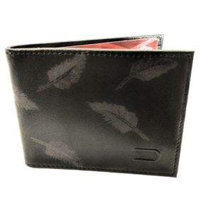 DORATI Stylish New Fashion Minimalist Slim Wallet Finest Genuine Leather Bifold - Gift for men (Black) - deals in retail
