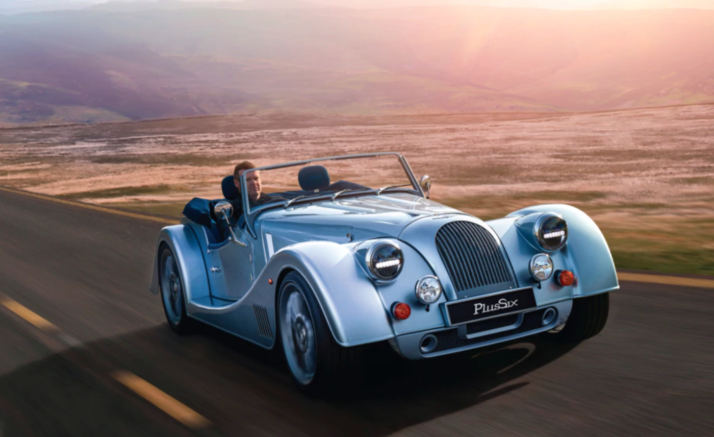 Morgan spiced: The new Morgan Plus Six combines classic styling with modern mechanicals - deals in retail