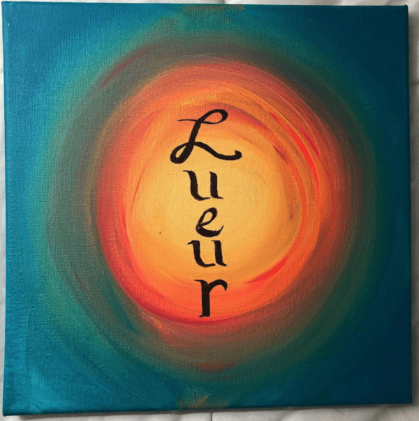 j.rae.d - Lueur (French for Glow) 11in x 11in