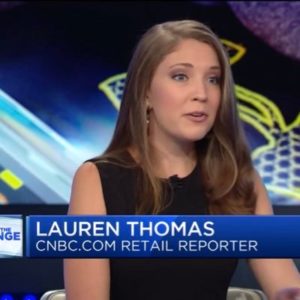Lauren Thomas - CNBC Retail Reporter - deals in retail