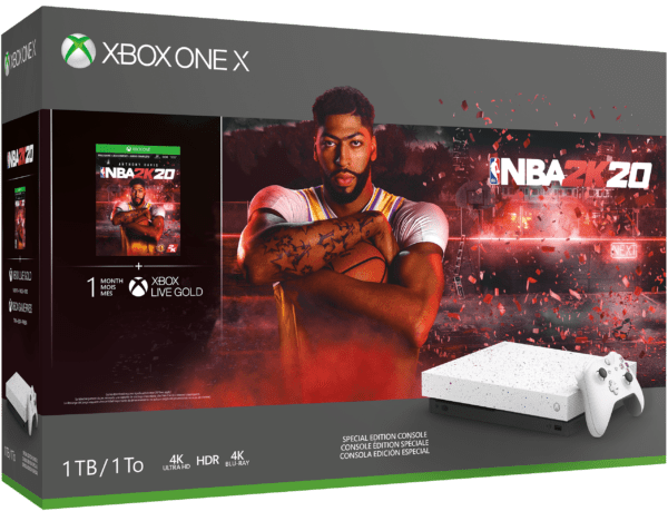 Xbox One X 1TB Console – NBA 2K20 Special Edition Bundle - deals in retail